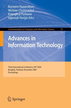 Advances in Information Technology - Papasratorn, Borworn / Chutimaskul, Wichian / Porkaew, Kriengkrai et al. (Bandherausgegeber)