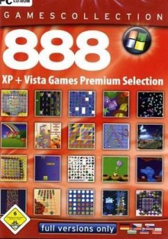 Cover 888 XP + Vista Games Premium Selection, CD-ROM