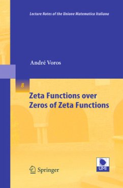 Zeta Functions over Zeros of Zeta Functions - Voros, André