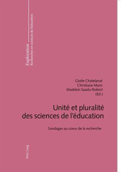 Unité et pluralité des sciences de l¿éducation