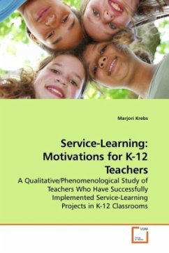 Service-Learning: Motivations for K-12 Teachers - Krebs, Marjori