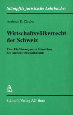 Cover Wirtschaftsvölkerrecht der Schweiz