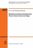 Wettbewerbsbeschränkende Know-how-Lizenzverträge (f. d. Schweiz)