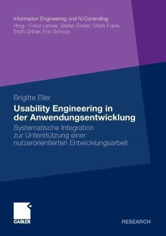 Usability Engineering in der Anwendungsentwicklung - Eller, Brigitte