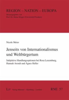 Jenseits von Internationalismus und Weltbürgertum - Meier, Nicole