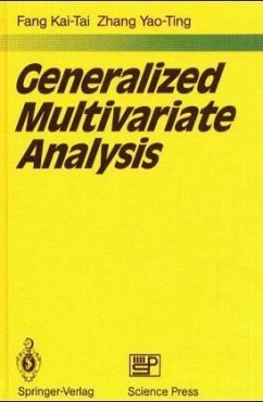 Generalized Multivariate Analysis - Fang Kai-Tai; Zhang Yao-Ting