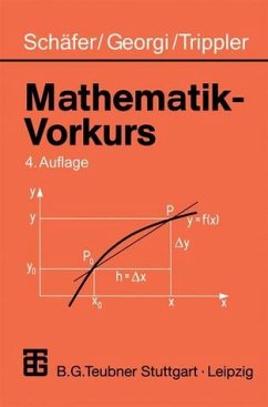 Mathematik-Vorkurs - Übungs- und Arbeitsbuch für Studienanfänger - Schäfer, Wolfgang