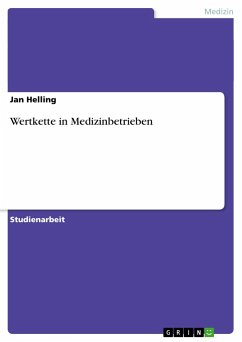 Wertkette in Medizinbetrieben - Helling, Jan