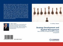 Strategy Development and Applied Management - Weaver, Jeffrey S.