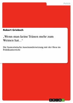 ¿Wenn man keine Tränen mehr zum Weinen hat...¿ - Griebsch, Robert