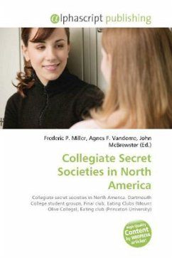 Collegiate Secret Societies in North America