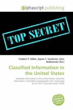 Classified Information in the United States