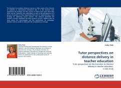 Tutor perspectives on distance delivery in teacher education - Hide, Cathy