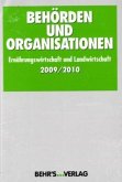 Behörden und Organisationen Ernährungswirtschaft und Landwirtschaft 2009/2010