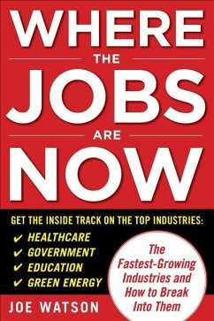 Where the Jobs Are Now: The Fastest-Growing Industries and How to Break Into Them - Watson, Joe