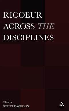 Cover Ricoeur Across the Disciplines