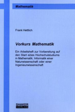 Vorkurs Mathematik - Hettlich, Frank