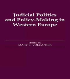 Judicial Politics and Policy-making in Western Europe - Volcansek, Mary L. (ed.)