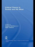 Critical Theory in Russia and the West