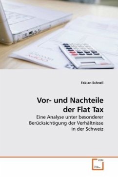 Vor- und Nachteile der Flat Tax - Schnell, Fabian