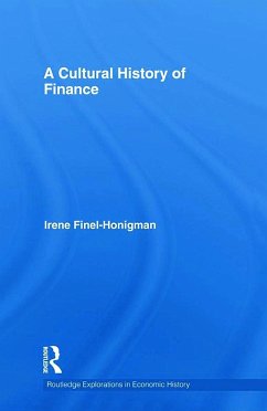 A Cultural History of Finance - Finel-Honigman, Irene