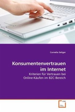Cover Konsumentenvertrauen im Internet