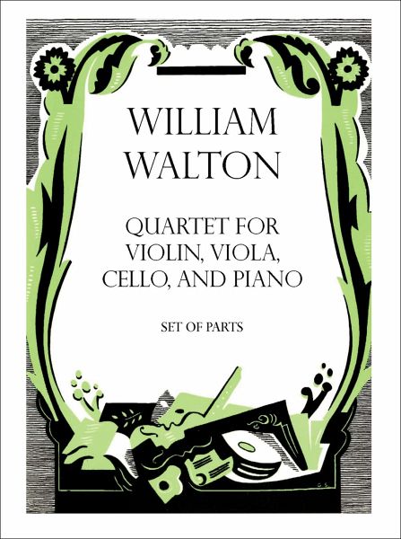 Walton, W: Quartet for Violin, Viola, Cello, and Piano