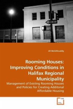 Rooming Houses: Improving Conditions in Halifax Regional Municipality - McGillicuddy, Jill