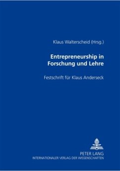 Entrepreneurship in Forschung und Lehre