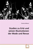 Studien zu Erté und seinen Illustrationen der Mode und Revue