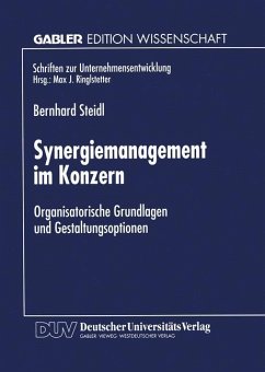 Synergiemanagement im Konzern - Steidl, Bernhard