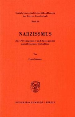 Narzißmus. - Stimmer, Franz