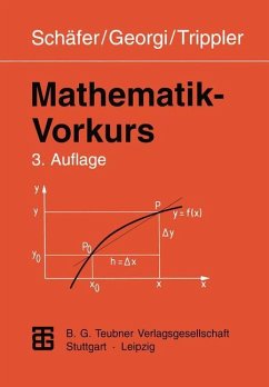 Mathematik-Vorkurs - Schäfer, Wolfgang;Georgi, Kurt;Trippler, Gisela