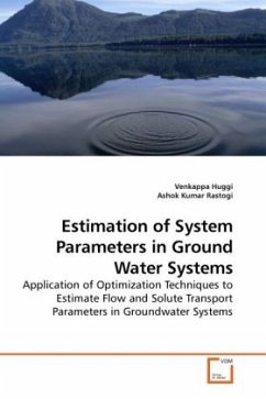 Estimation of System Parameters in Ground Water Systems - Huggi, Venkappa