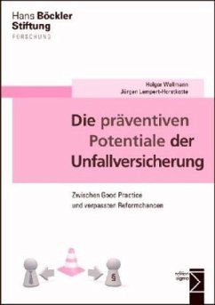 Die präventiven Potentiale der Unfallversicherung - Wellmann, Holger;Lempert-Horstkotte, Jürgen