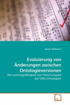 Evaluierung von Änderungen zwischen Ontologieversionen - Wildmann, Günter