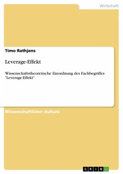 Leverage-Effekt - Rathjens, Timo