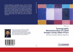 Tomographic Reconstruction of Label Images Using Gibbs Priors