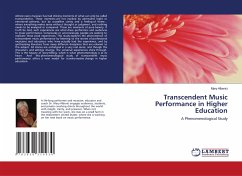 Transcendent Music Performance in Higher Education - Alberici, Mary