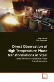 Direct Observation of High-Temperature Phase transformations in Steel