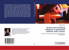 Syntax and working memory in preschool children with autism - Eigsti, Inge-Marie