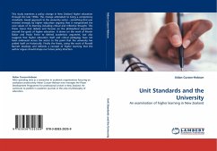 Unit Standards and the University
