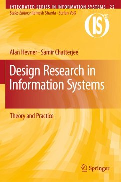 Design Research in Information Systems - Hevner, Alan; Chatterjee, Samir