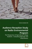 Audience Reception Study on Radio Environmental Program