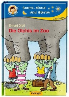Cover Die Olchis im Zoo / Die Olchis - Sonne, Mond und Sterne Bd.5