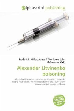 Cover Alexander Litvinenko poisoning