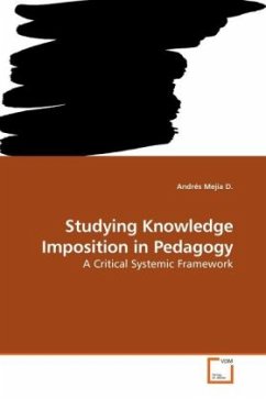 Studying Knowledge Imposition in Pedagogy - Mejía D., Andrés