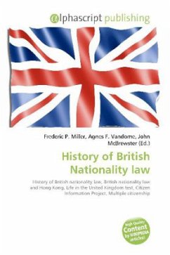 History of British Nationality law