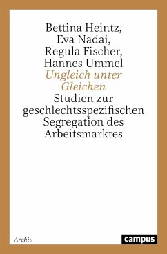 Ungleich unter Gleichen - Heintz, Bettina; Nadai, Eva; Fischer, Regula; Ummel, Hannes