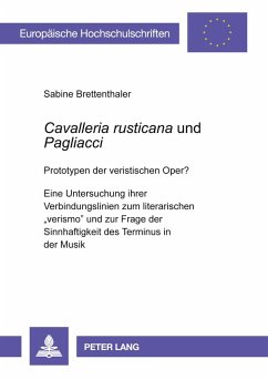Cover 'Cavalleria rusticana' und 'Pagliacci'